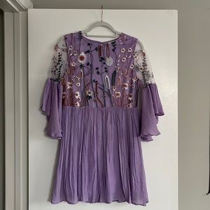 Boho Embroidered Dress Size S